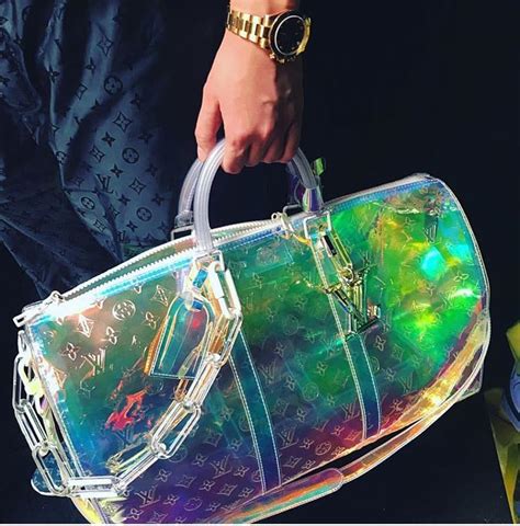 louis vuitton holographic bag|authentic louis vuitton monogram bag.